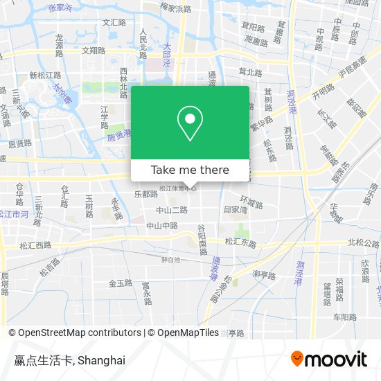赢点生活卡 map