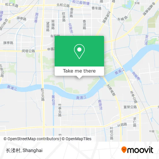 长溇村 map
