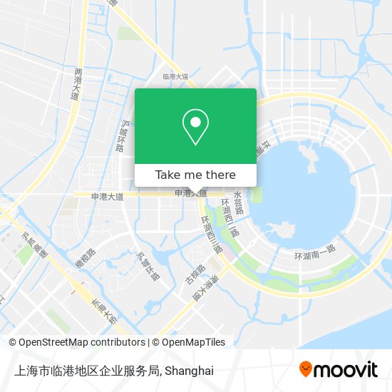 上海市临港地区企业服务局 map