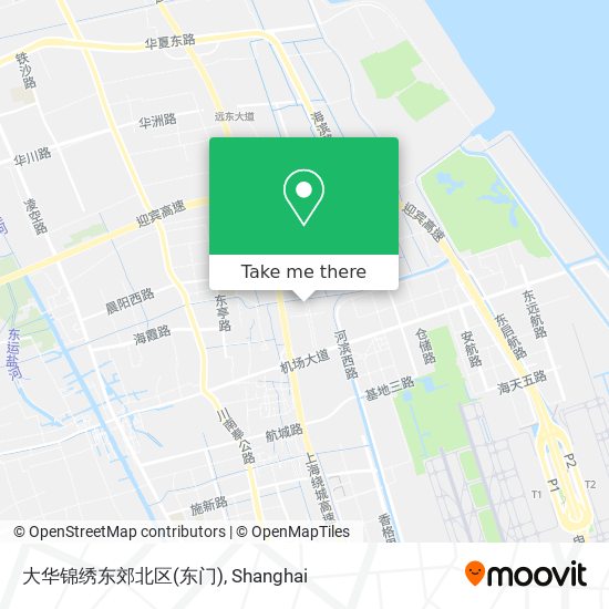 大华锦绣东郊北区(东门) map