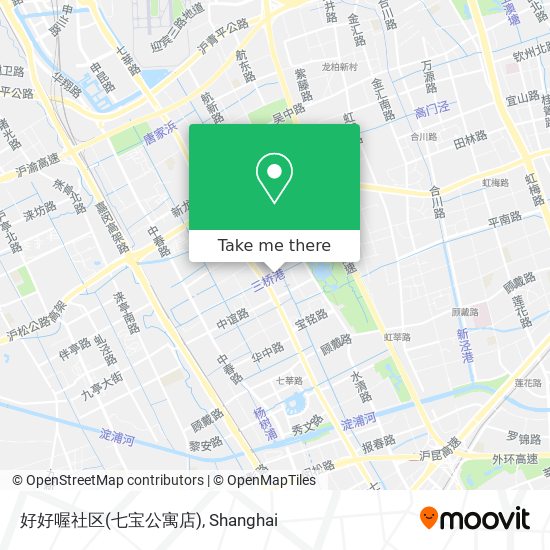 好好喔社区(七宝公寓店) map