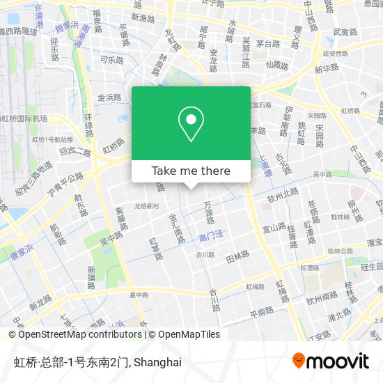 虹桥·总部-1号东南2门 map