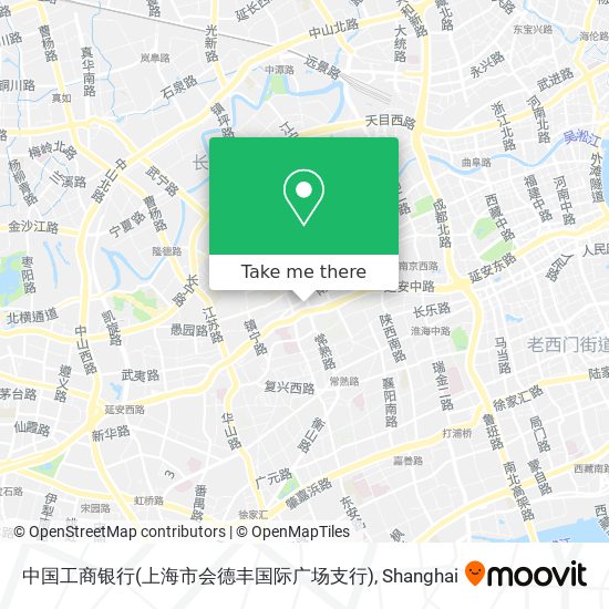 中国工商银行(上海市会德丰国际广场支行) map
