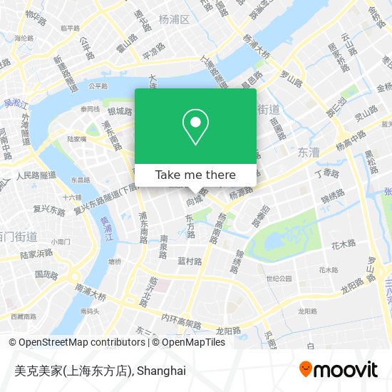 美克美家(上海东方店) map