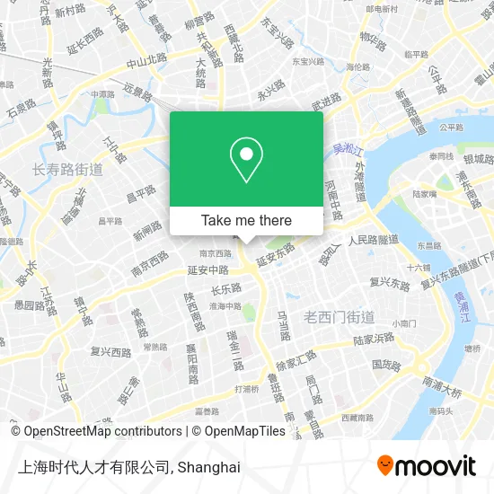 上海时代人才有限公司 map
