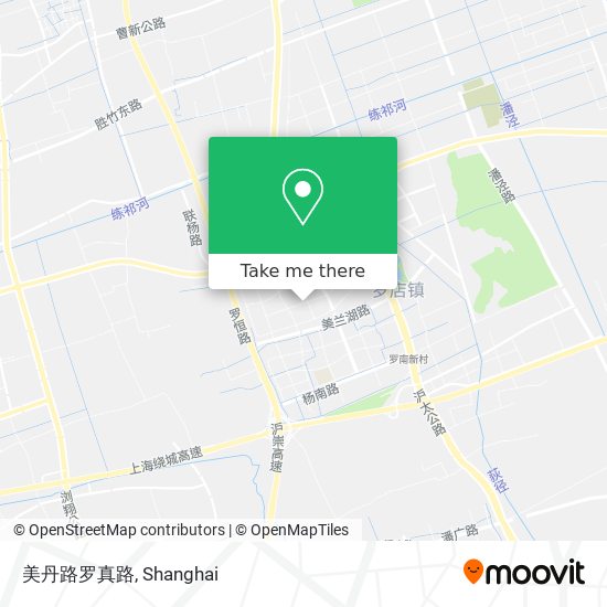 美丹路罗真路 map