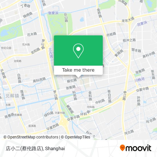 店小二(蔡伦路店) map