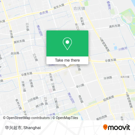 华兴超市 map