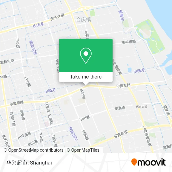华兴超市 map