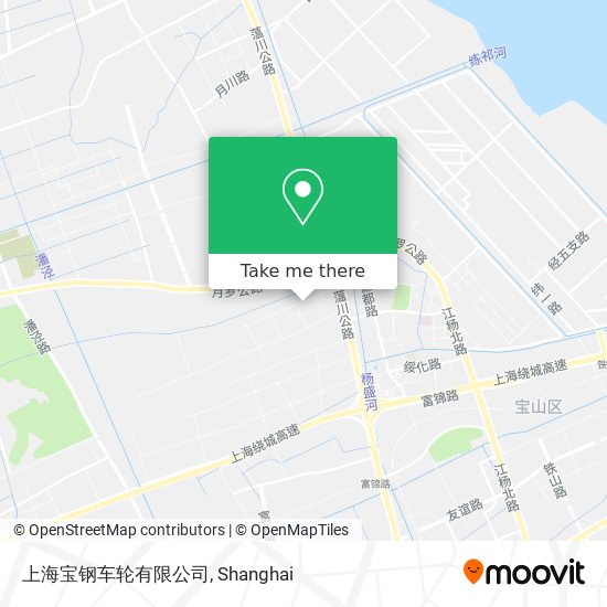 上海宝钢车轮有限公司 map