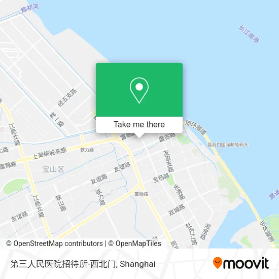 第三人民医院招待所-西北门 map