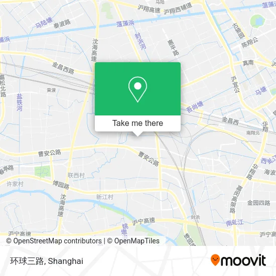 环球三路 map