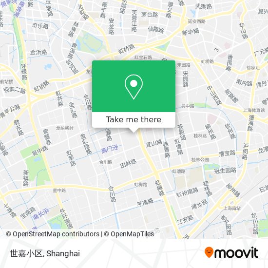 世嘉小区 map