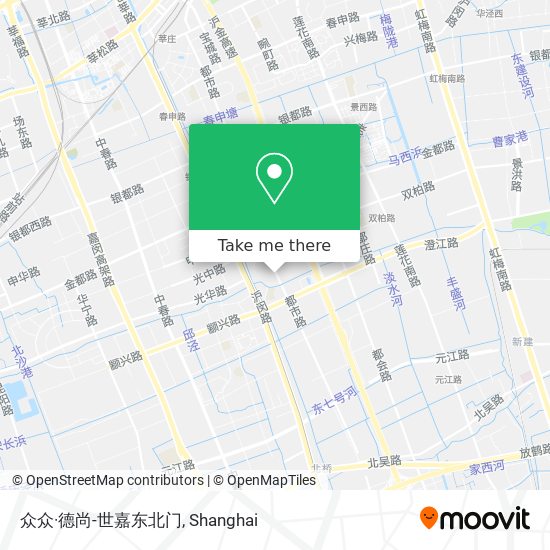 众众·德尚-世嘉东北门 map