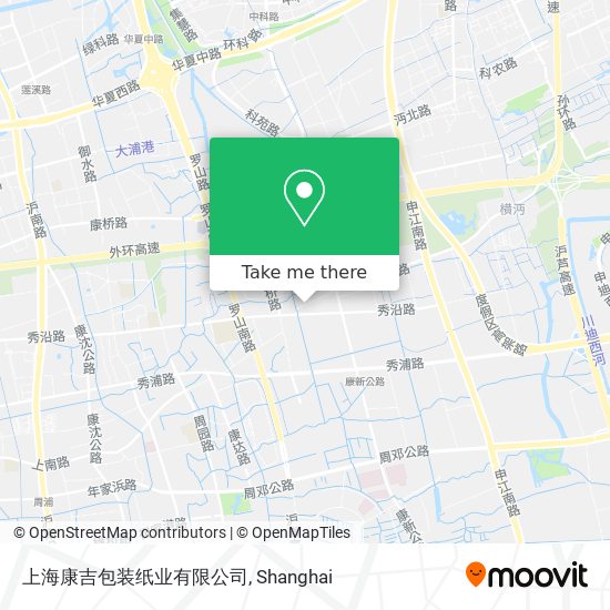 上海康吉包装纸业有限公司 map