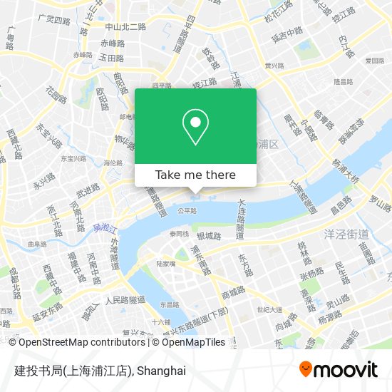 建投书局(上海浦江店) map