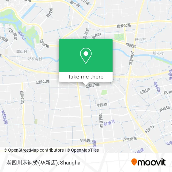 老四川麻辣烫(华新店) map