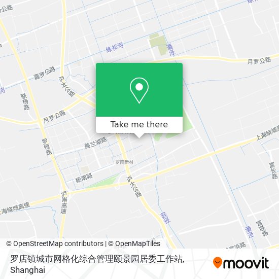 罗店镇城市网格化综合管理颐景园居委工作站 map