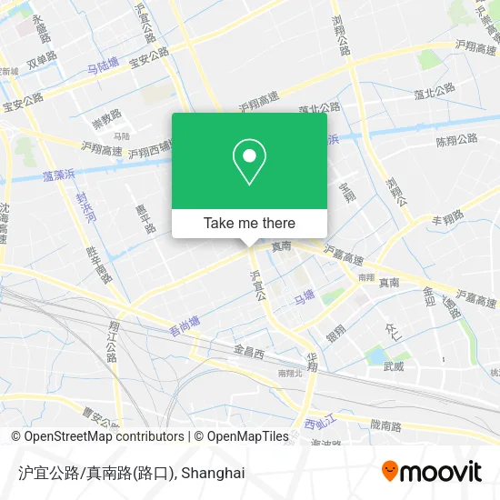 沪宜公路/真南路(路口) map