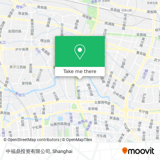 中福鼎投资有限公司 map