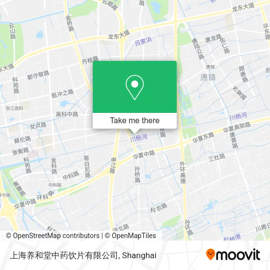 上海养和堂中药饮片有限公司 map
