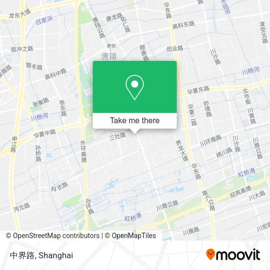 中界路 map