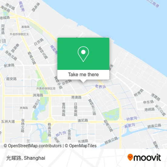 光耀路 map