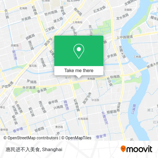 惠民进不入美食 map