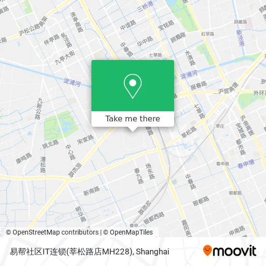 易帮社区IT连锁(莘松路店MH228) map
