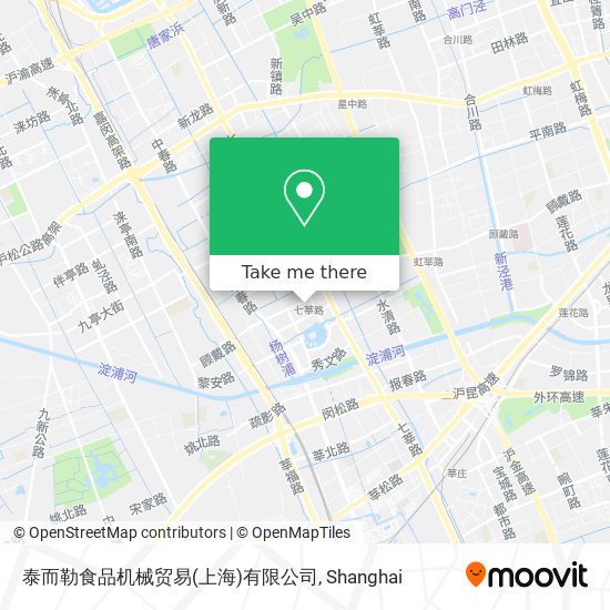泰而勒食品机械贸易(上海)有限公司 map