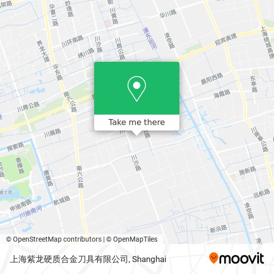 上海紫龙硬质合金刀具有限公司 map