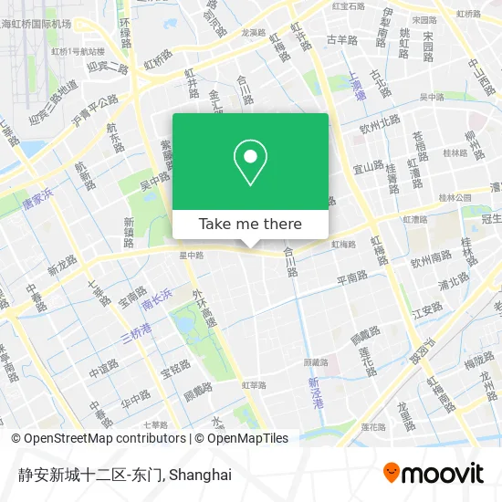 静安新城十二区-东门 map
