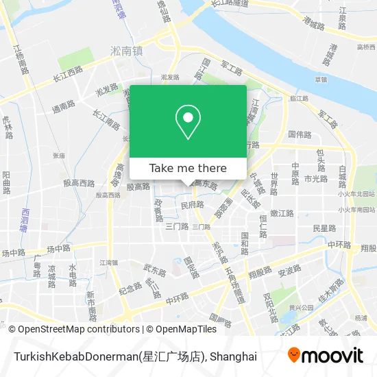 TurkishKebabDonerman(星汇广场店) map