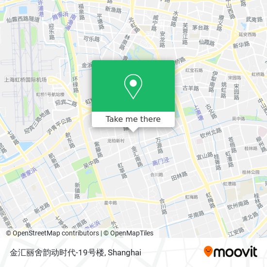 金汇丽舍韵动时代-19号楼 map