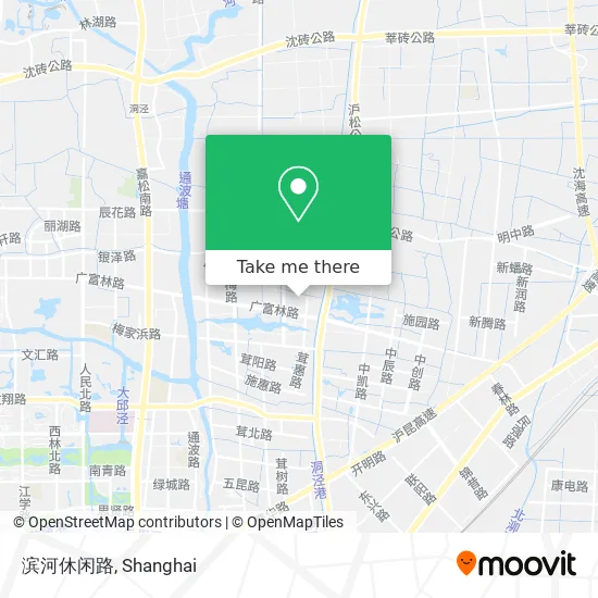 滨河休闲路 map