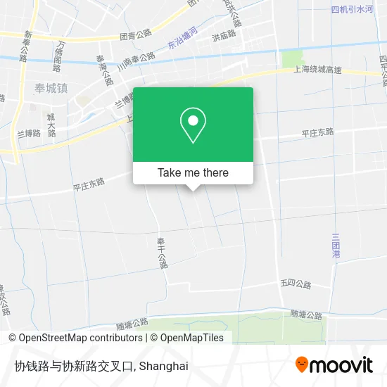 协钱路与协新路交叉口 map