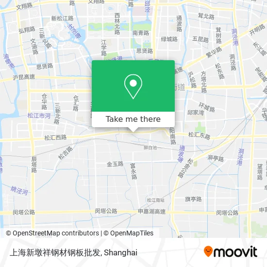 上海新墩祥钢材钢板批发 map