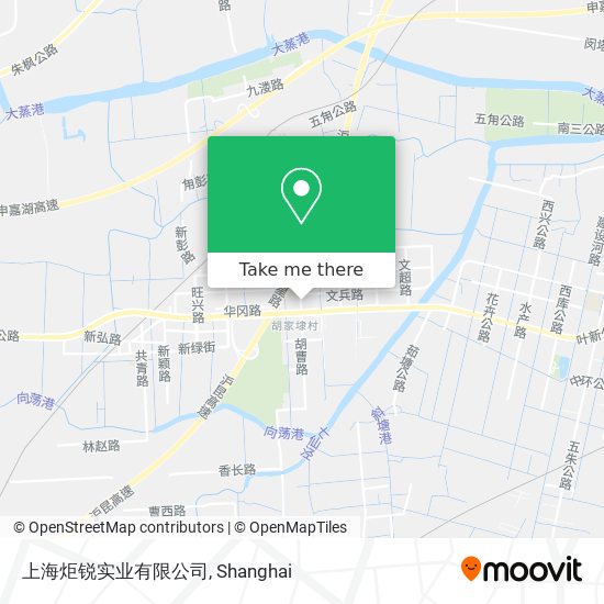 上海炬锐实业有限公司 map