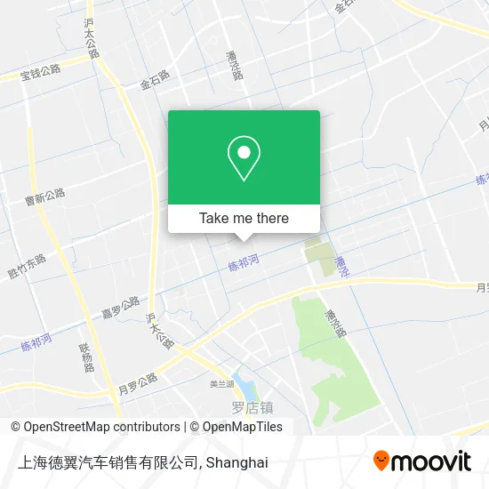 上海德翼汽车销售有限公司 map