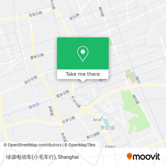 绿源电动车(小毛车行) map