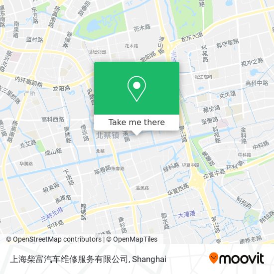上海柴富汽车维修服务有限公司 map