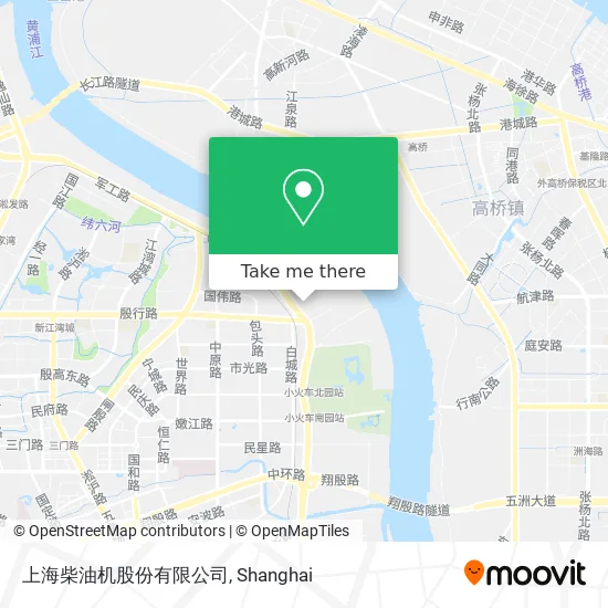 上海柴油机股份有限公司 map