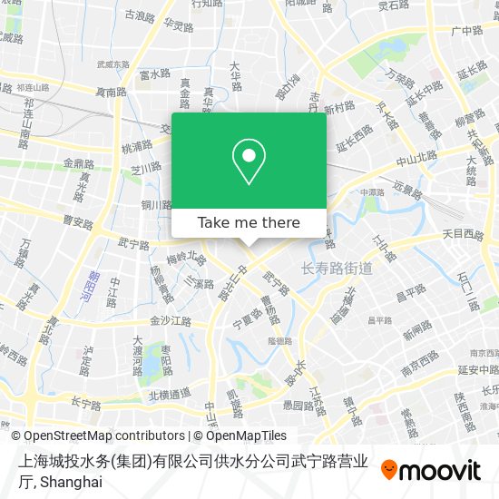 上海城投水务(集团)有限公司供水分公司武宁路营业厅 map