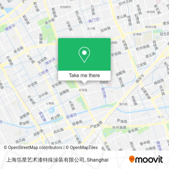 上海箔星艺术漆特殊涂装有限公司 map