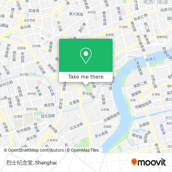 烈士纪念堂 map