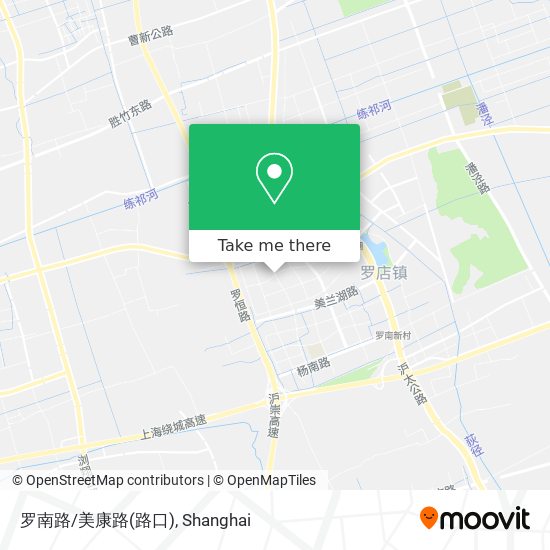 罗南路/美康路(路口) map