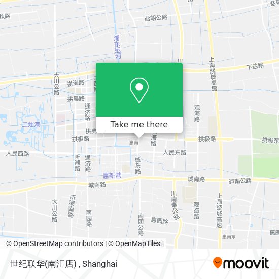 世纪联华(南汇店) map
