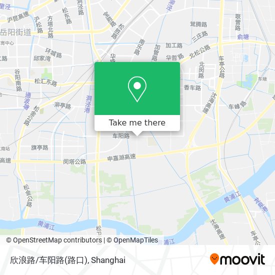 欣浪路/车阳路(路口) map