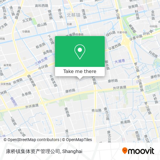 康桥镇集体资产管理公司 map