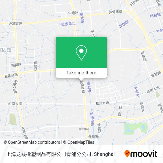 上海龙彧橡塑制品有限公司青浦分公司 map